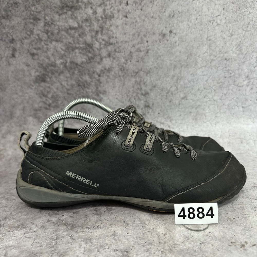 Merrell Mighty Glove Womens 9.5 Black Barefoot Leather Casual Sneakers J68398